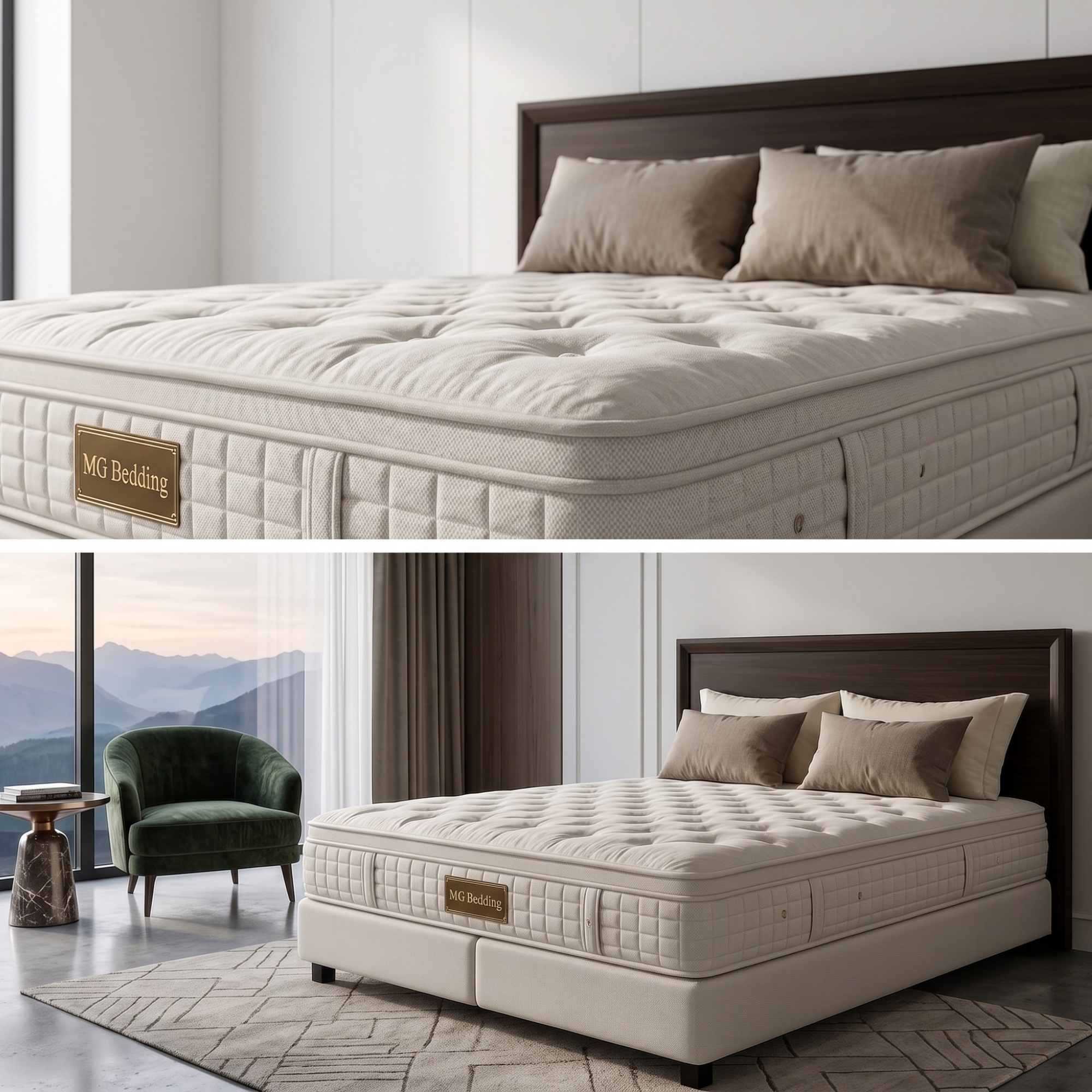 Premium Paket Yaylı Tek ve Çift Kişilik Yataklar
